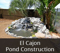 El Cajon Pond Construction Project