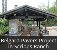 Belgard Pavers Project in Scripps Ranch