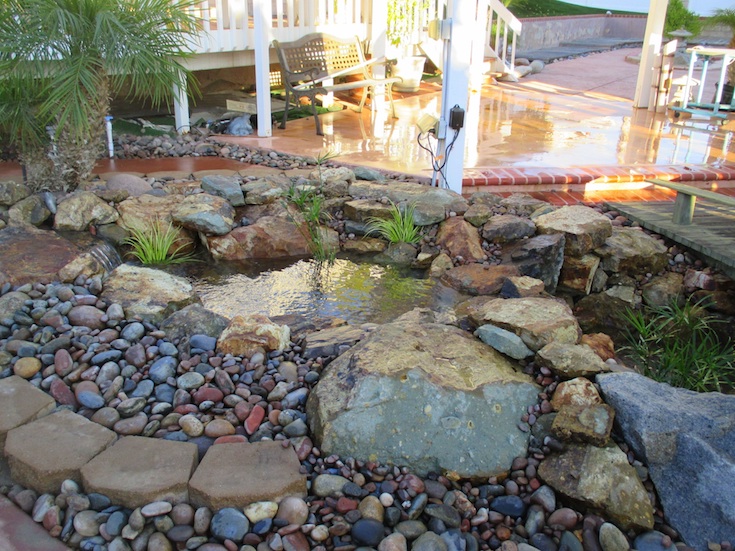 WATER FEATURES POND DESIGNS GONZALES 2