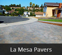 San Diego Pavers - La Mesa Pavers Project
