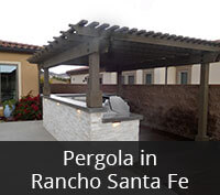 Pergola in Rancho Santa Fe Project