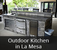 Outdoor Kitchen in La Mesa Project