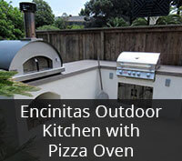 Encinitas Outdoor Kitchen with Pizza Oven Project