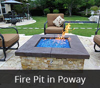 Fire Pit in Poway Project