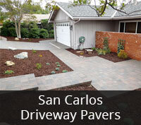 San Carlos Driveway Pavers Project