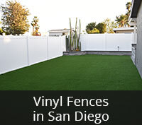 Vinyl Fences in San Diego Project