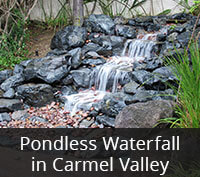 Pondless Waterfall in Carmel Valley Project