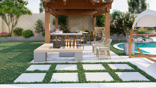 Do outdoor kitchens need to be covered