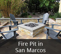 Fire Pit in San Marcos Project
