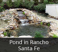 Pond in Rancho Santa Fe Project