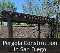 Pergola Construction in San Diego Project