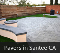 Pavers in Santee CA Project