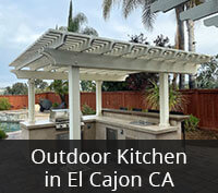 Outdoor Kitchen in El Cajon CA Project