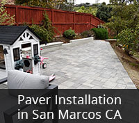 Paver Installation in San Marcos CA Project