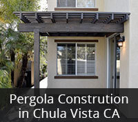 Pergola Constrution in Chula Vista CA Project