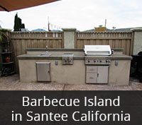Barbecue Island in Santee California Project