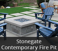 Stonegate Contemporary Fire Pit Project