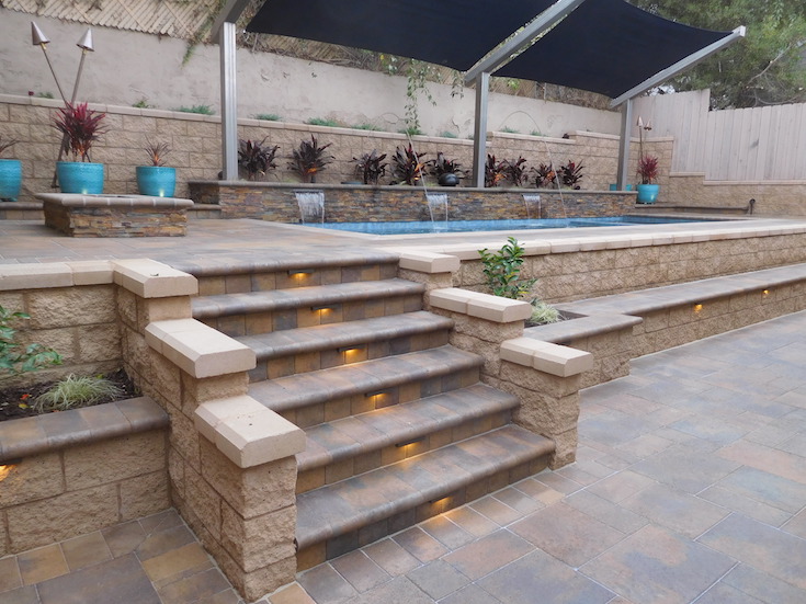 HARDSCAPES STEPS ROWLING 0